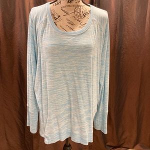 Champion blue long sleeve shirt